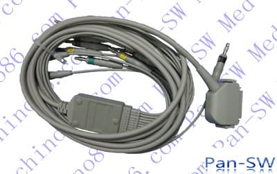 Siemens Hellige Cardiosmart 10leads EKG cable